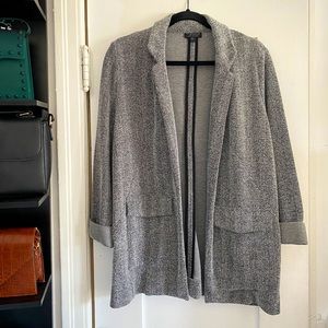 Topshop Oversized Blazer Grey US 10